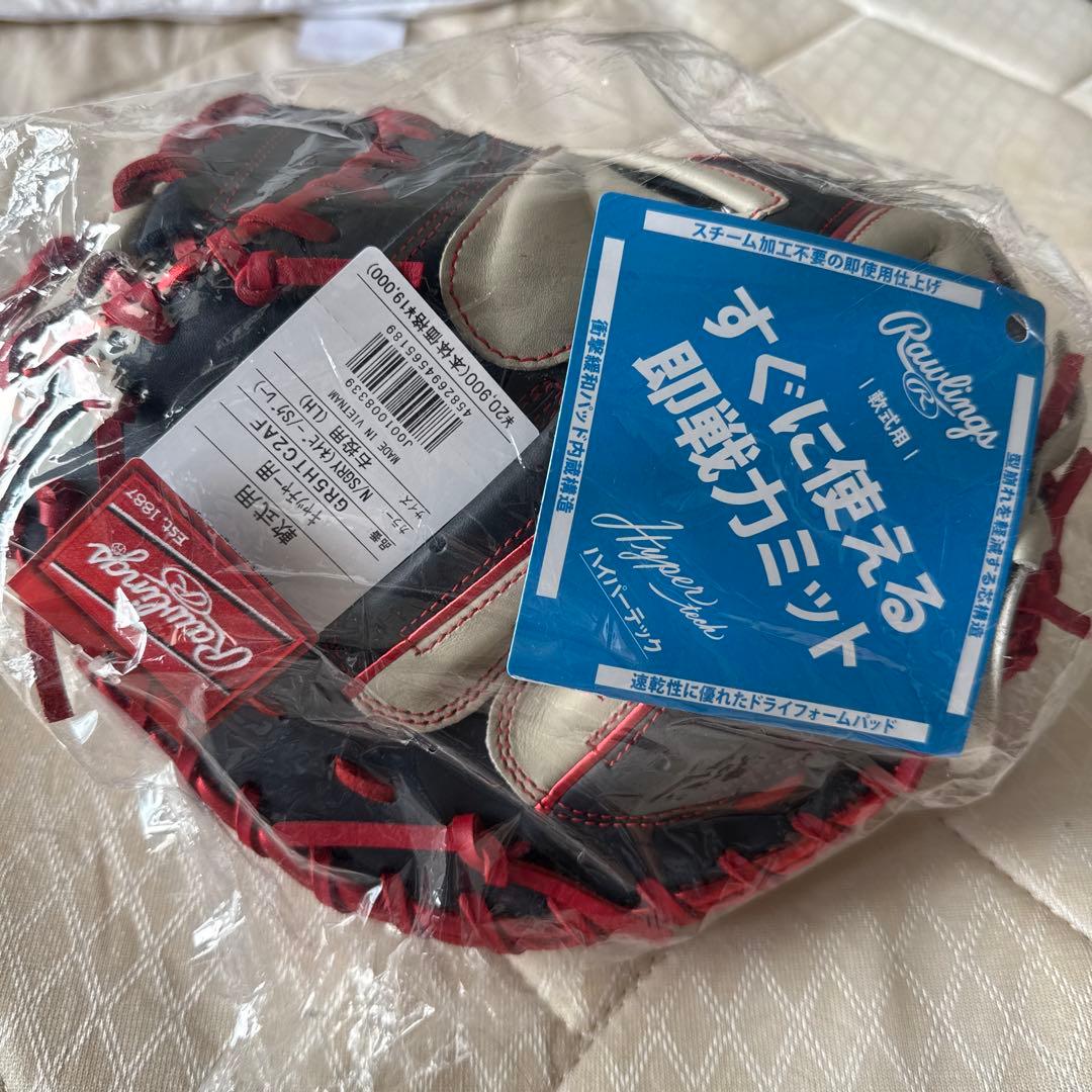 Rawlings ローリングス 一般軟式 キャッチャーミット 右投げ　新品