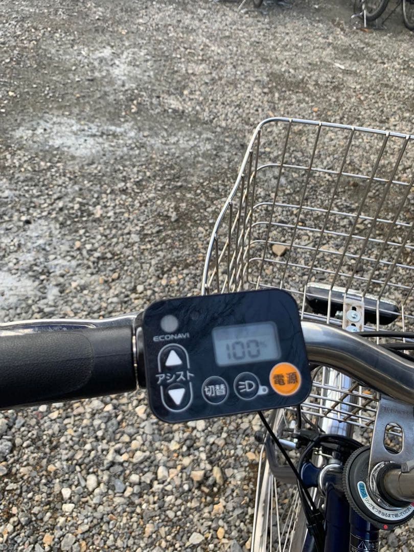 Panasonic 電動アシスト自転車 ネイビー