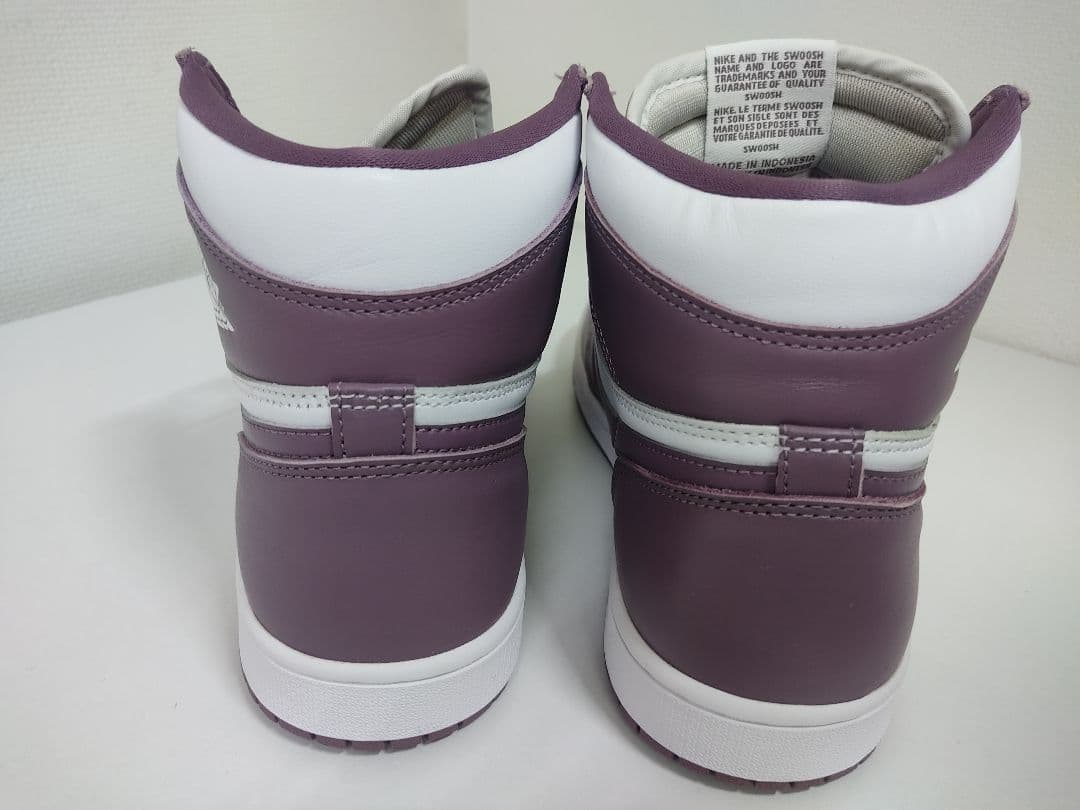 Air Jordan ハイカット シューズ パープル/ホワイト　未使用