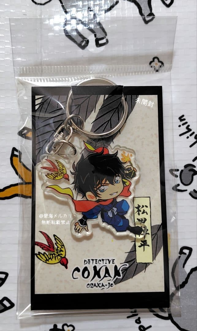 名探偵コナン　大阪城本陣　松田陣平　萩原研二　　ステッカー　アクリル