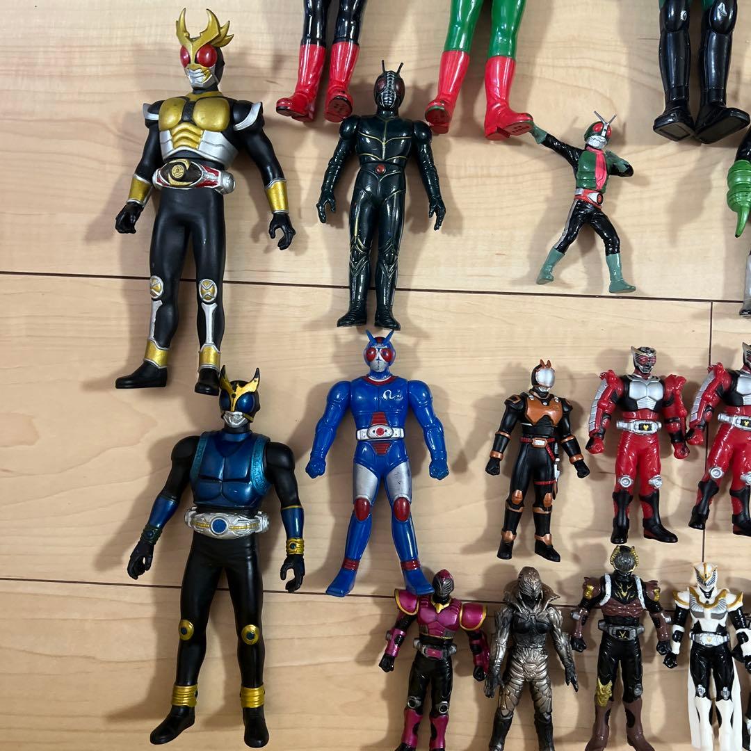 レトロ品　仮面ライダー アクションフィギュア コレクション
