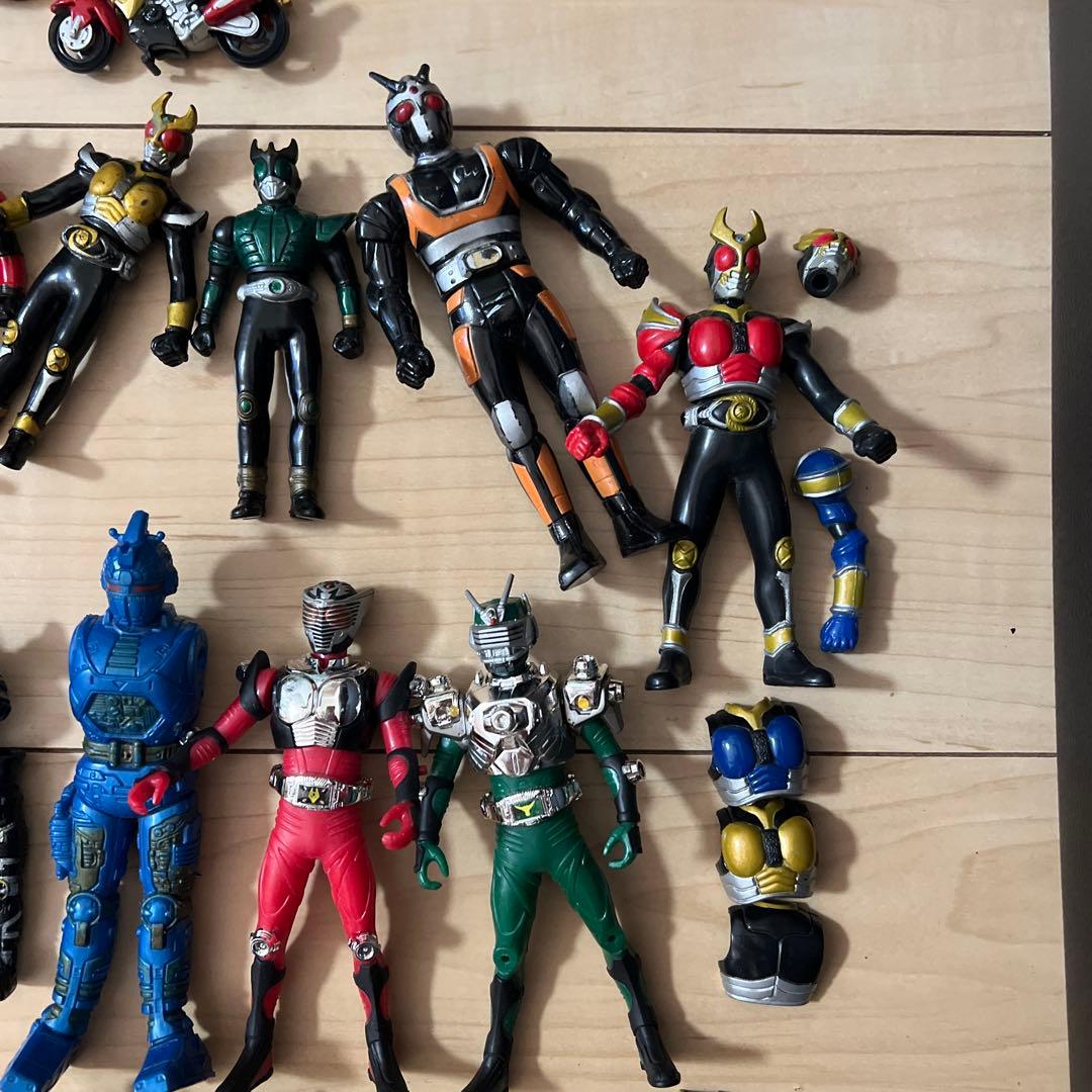レトロ品　仮面ライダー アクションフィギュア コレクション