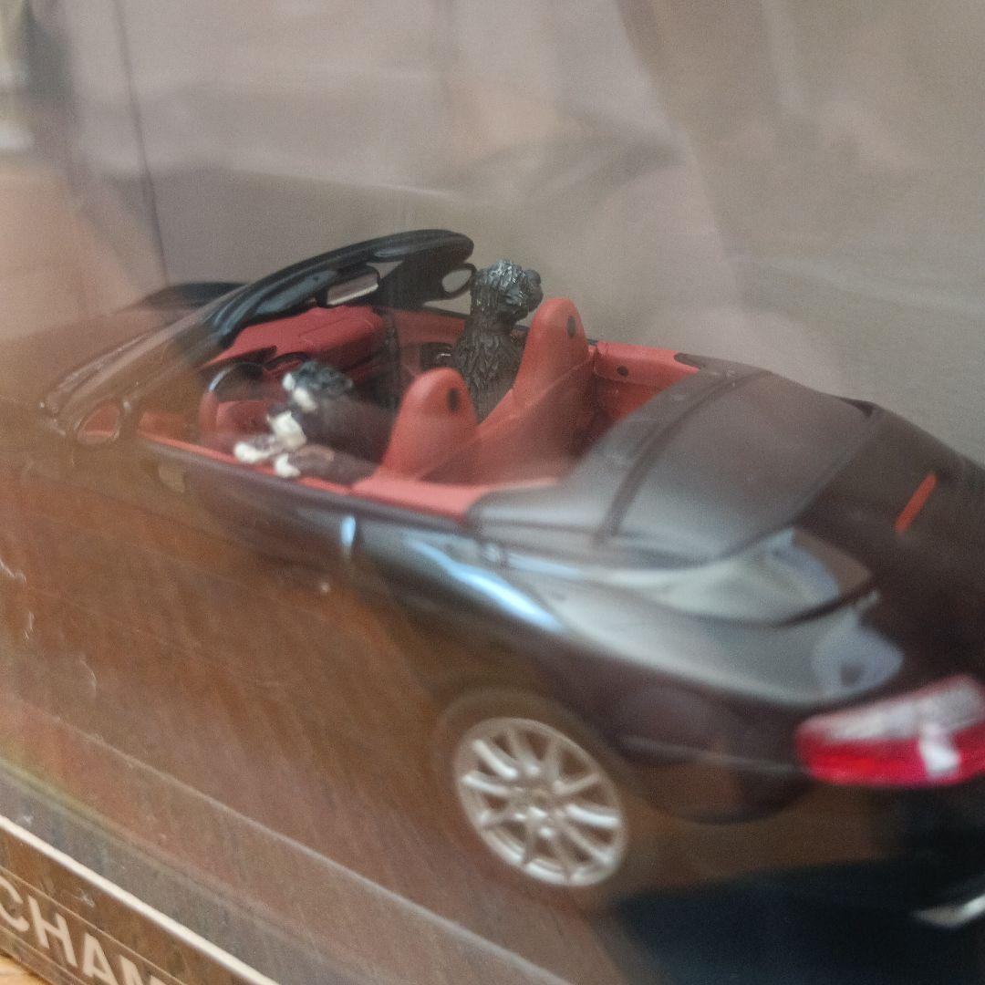 ミニチャンプス 1/43 ポルシェ 911 カブリオレ 2匹 犬付き② 限定