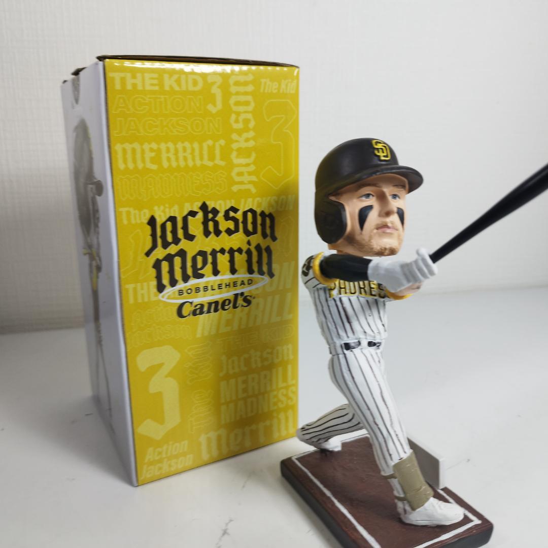 ジャクソン メリル ボブルヘッド ペトコパーク パドレス 新品 球場配 IS98