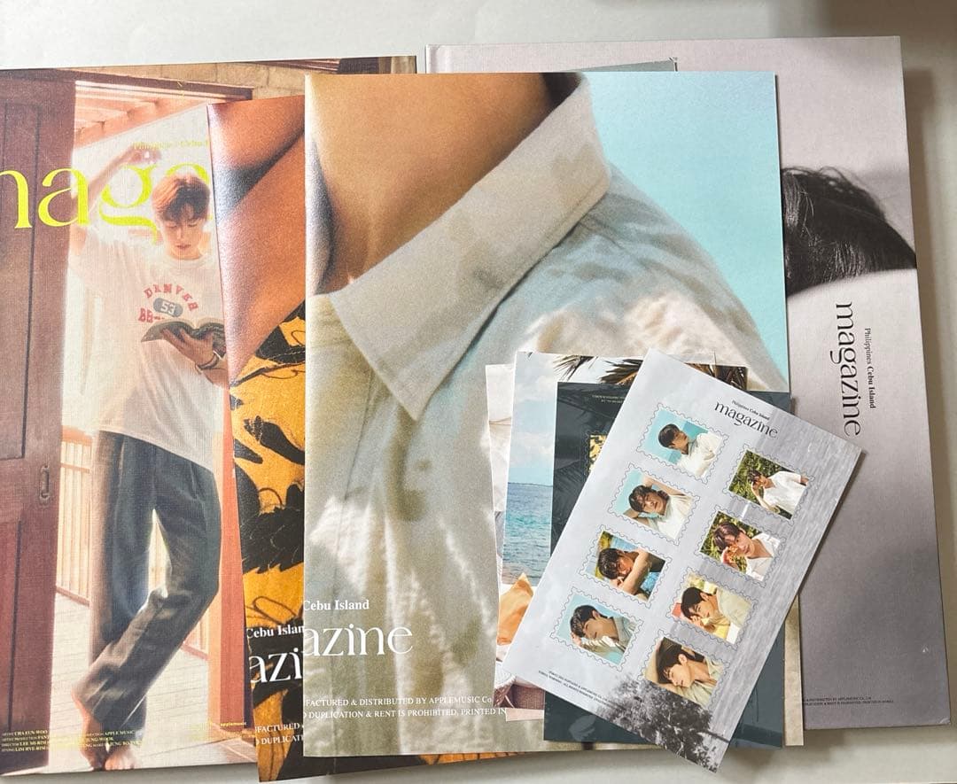 チャウヌ 写真集 magazine 2冊セット（付属品トレカなし）
