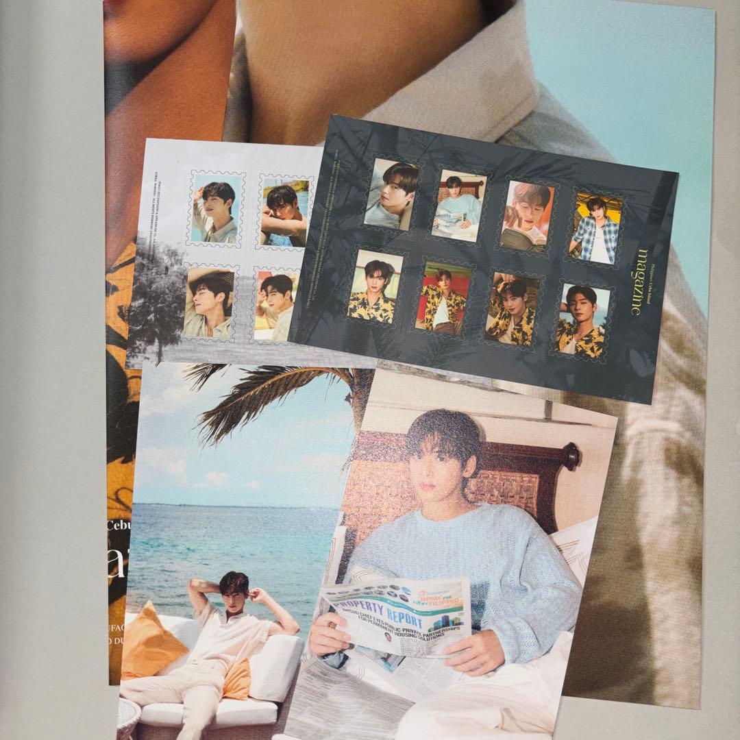 チャウヌ 写真集 magazine 2冊セット（付属品トレカなし）