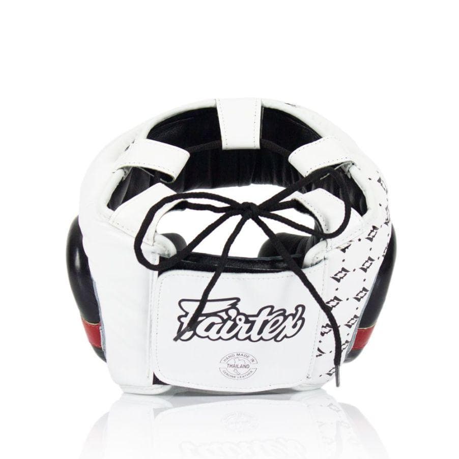【新品】Fairtex フェアテックス ヘッドギア HG10 ホワイト Lサイズ