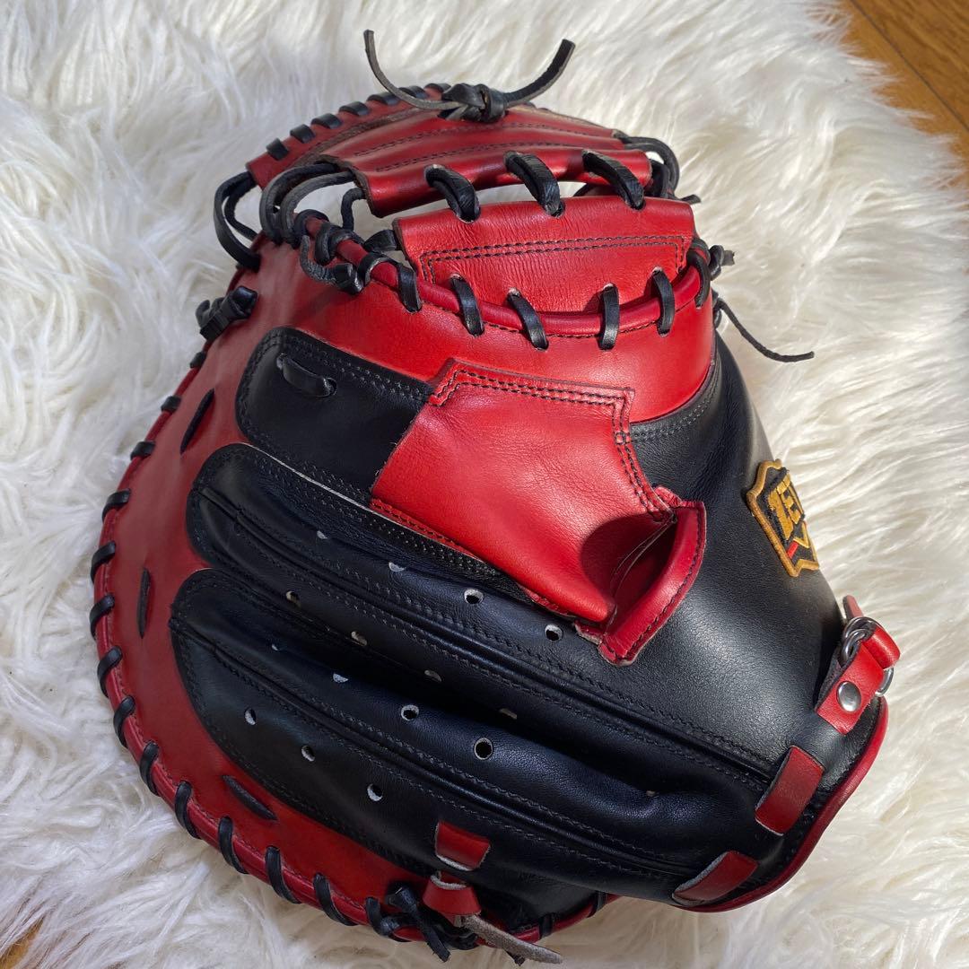 貴重　日本製　オーダー品　ZETT プロステイタス 軟式ミット　古田敦也モデル