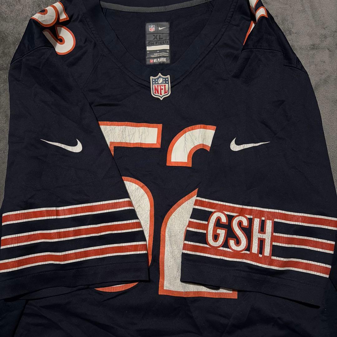 ナイキ　NFL カリル•マック　フットボールシャツ　ゲームシャツ　ユニフォーム