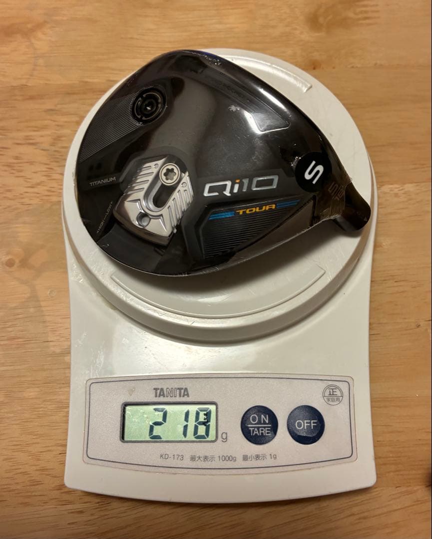 新品未使用　テーラーメイド　Qi10 Tour 5W 18°ヘッドのみ FW
