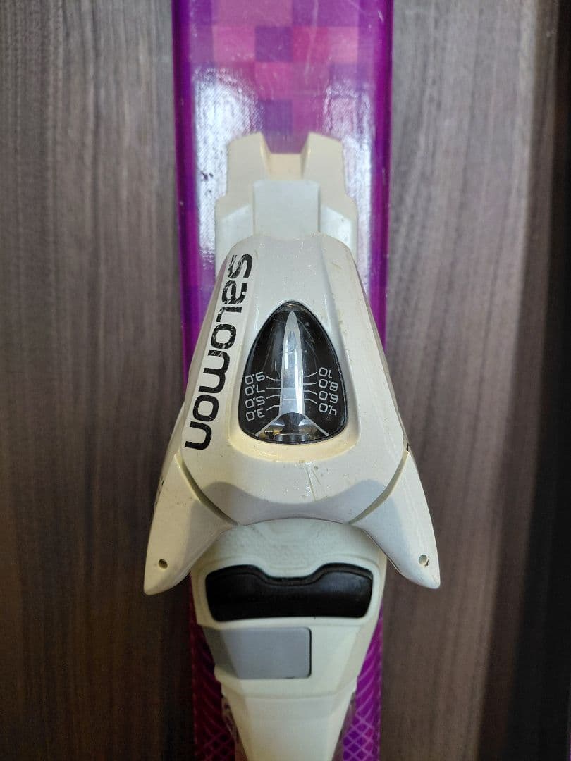 美品【ハイエンド】SALOMON レディース スキーセット メンテ・WAX済み✔