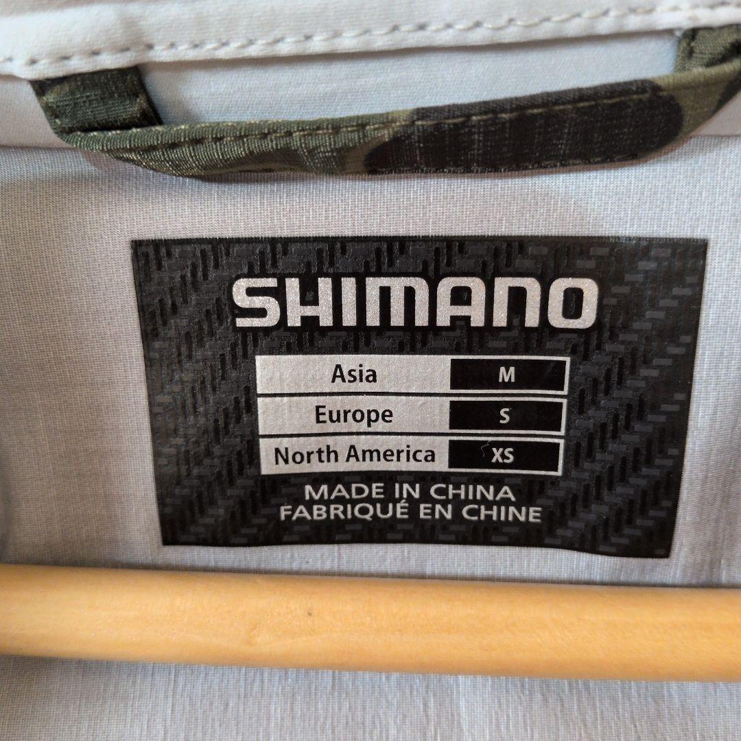 SHIMANO　DSエクスプローラー　レインジャケット　Mサイズ　カモ(迷彩)