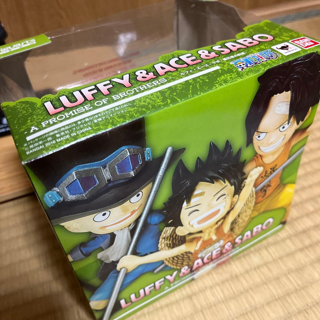 ワンピース Figuarts ルフィ・エース・サボ　少年期・青年期セット