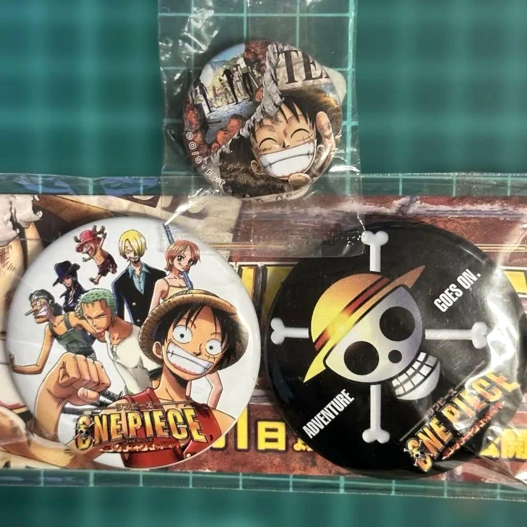 劇場版　ONE PIECE ワンピース　デッドエンドの冒険　缶バッジセット　特典