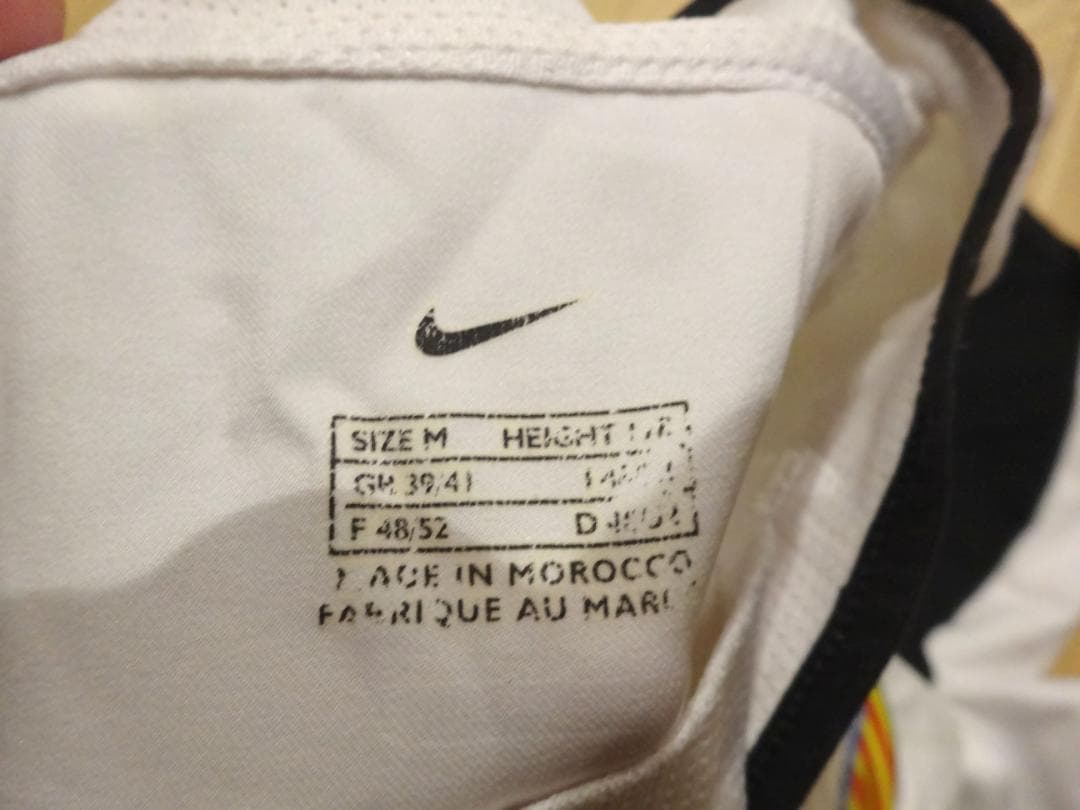ナイキnike バレンシア　Valencia CF　ユニフォーム　M トヨタ