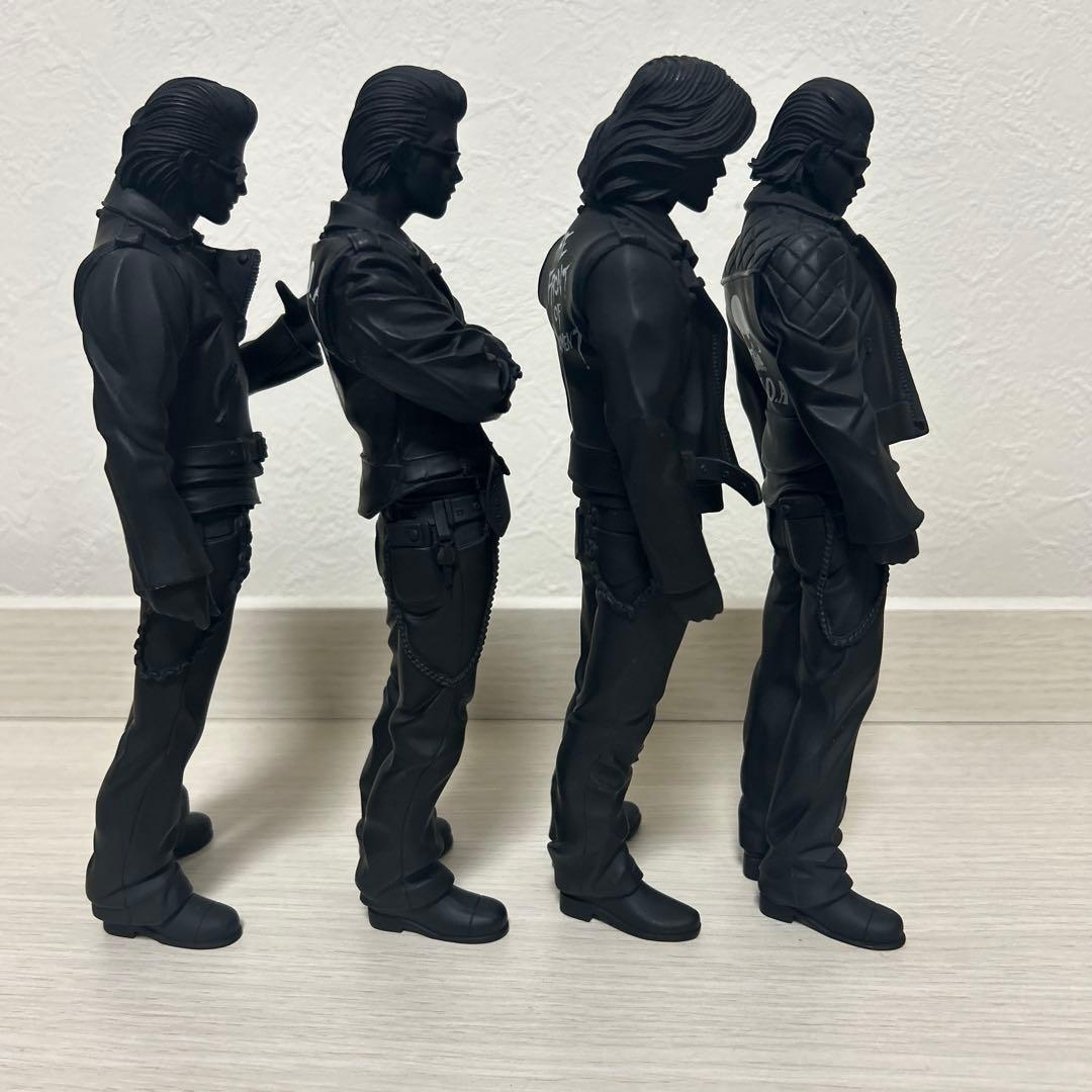 クローズ＆WORST 20周年記念 フィギュアのみ ブラック4体セット