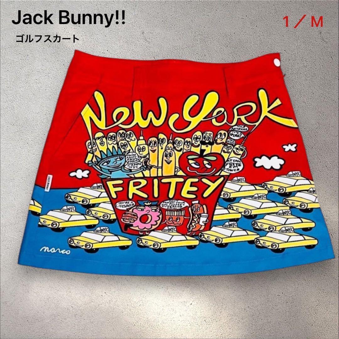 M　希少【Jack Bunny】ピーターマルコツイル ゴルフスカートパンツ付