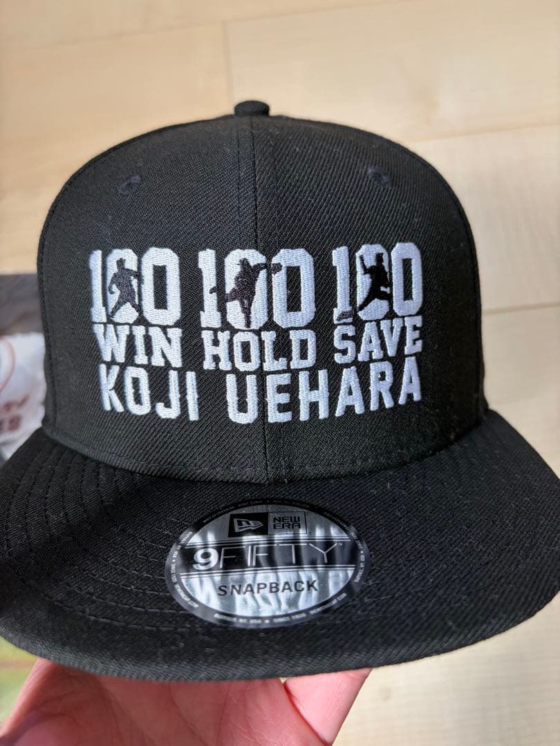上原浩治 100勝100ホールド100セーブ記念キャップ