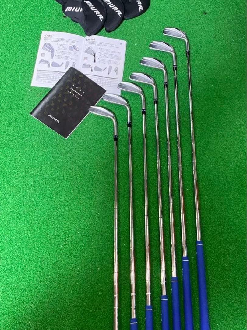 MIURA ＫＭ-700 ４〜ＰＷ　７本セット　美品