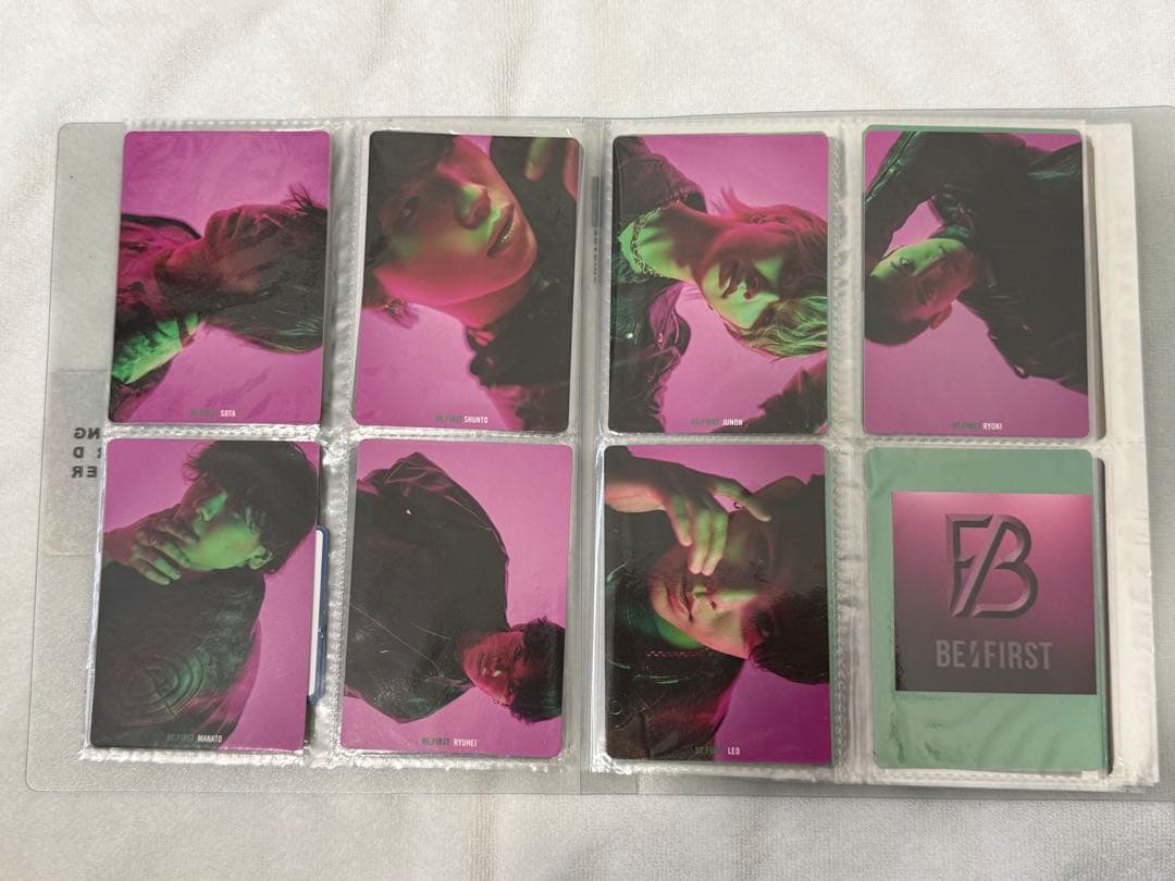 BE:FIRST 過去CD封入トレカ6種　コンプリート　セット　ステッカー