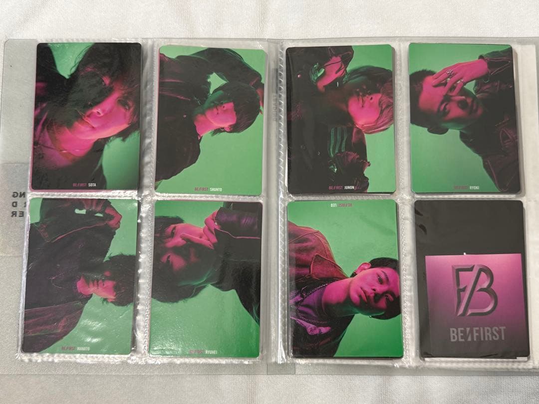 BE:FIRST 過去CD封入トレカ6種　コンプリート　セット　ステッカー