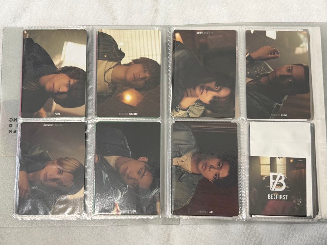 BE:FIRST 過去CD封入トレカ6種　コンプリート　セット　ステッカー
