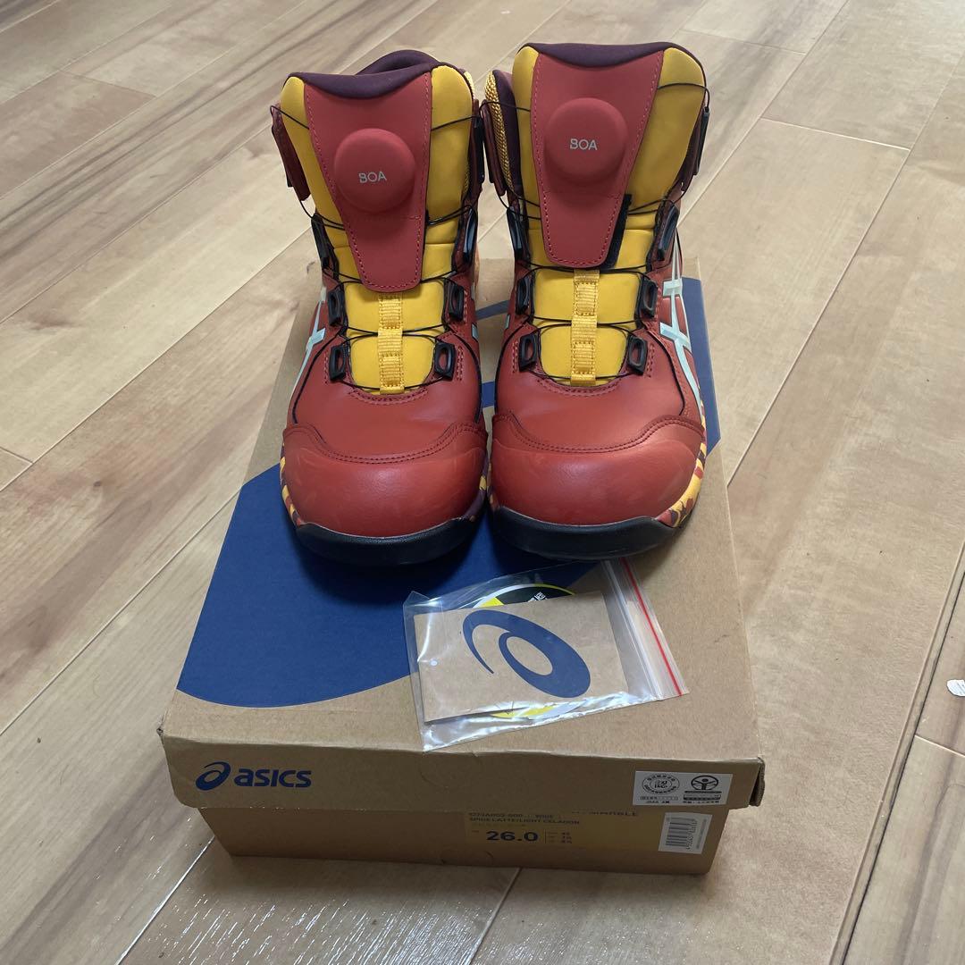 asics WINJOB CP304 BOA マーブル 26.0cm