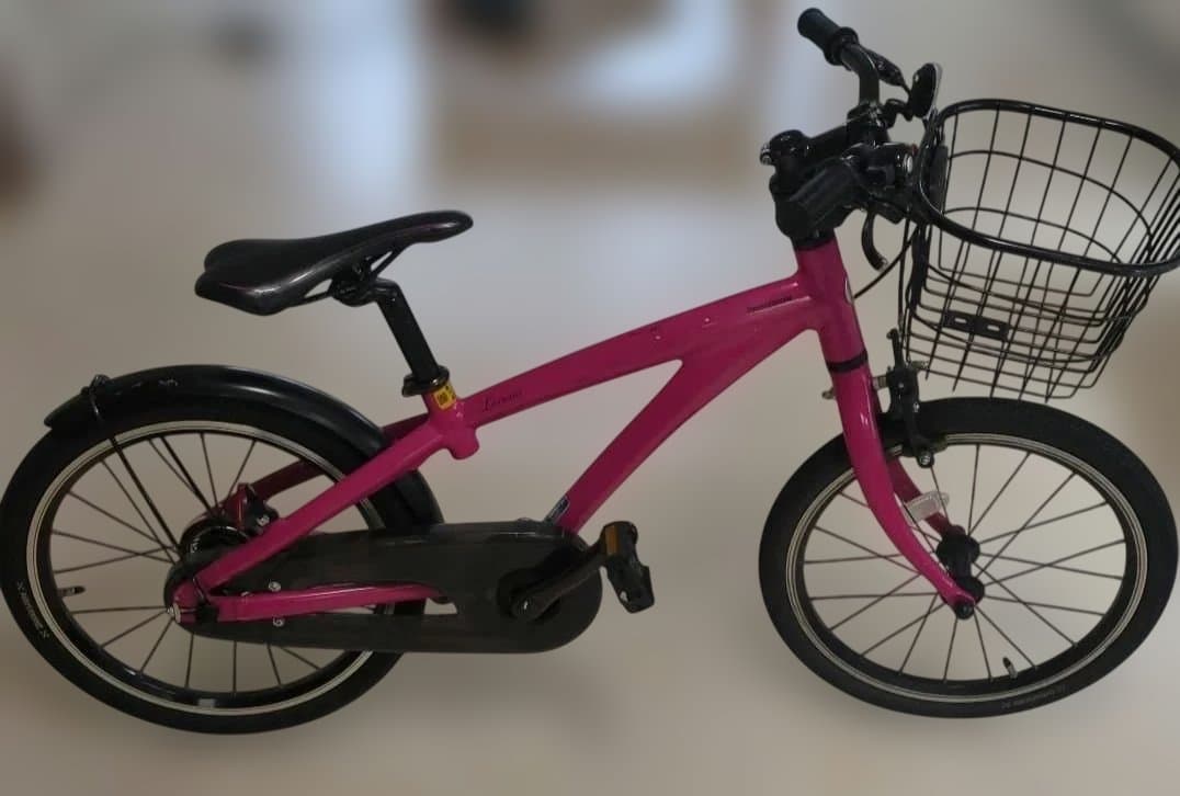 ブリヂストン　レベナ　子供用自転車　18インチ ピンク【引取希望】