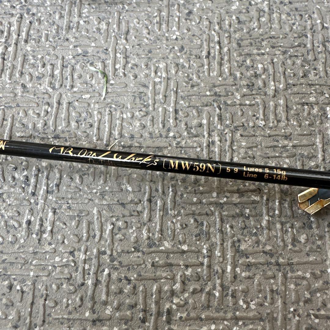 SMITH MW59N バスロッド 5'9\"３本セット売り