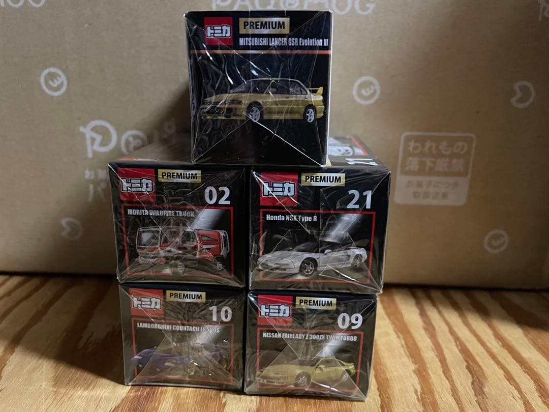 トミカ プレミアム 5台セット　⑦ 未使用、未開封