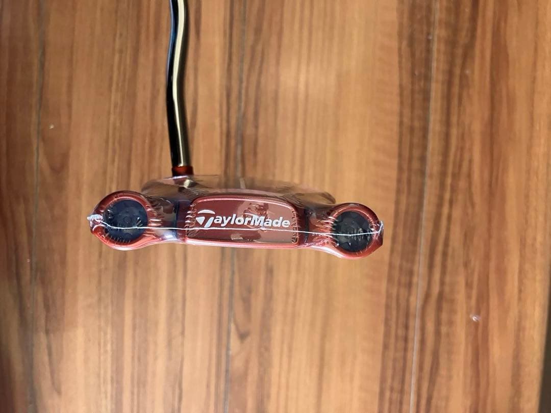 新品テーラーメイド ゴルフ Spider Red パター ダブルベンド 35
