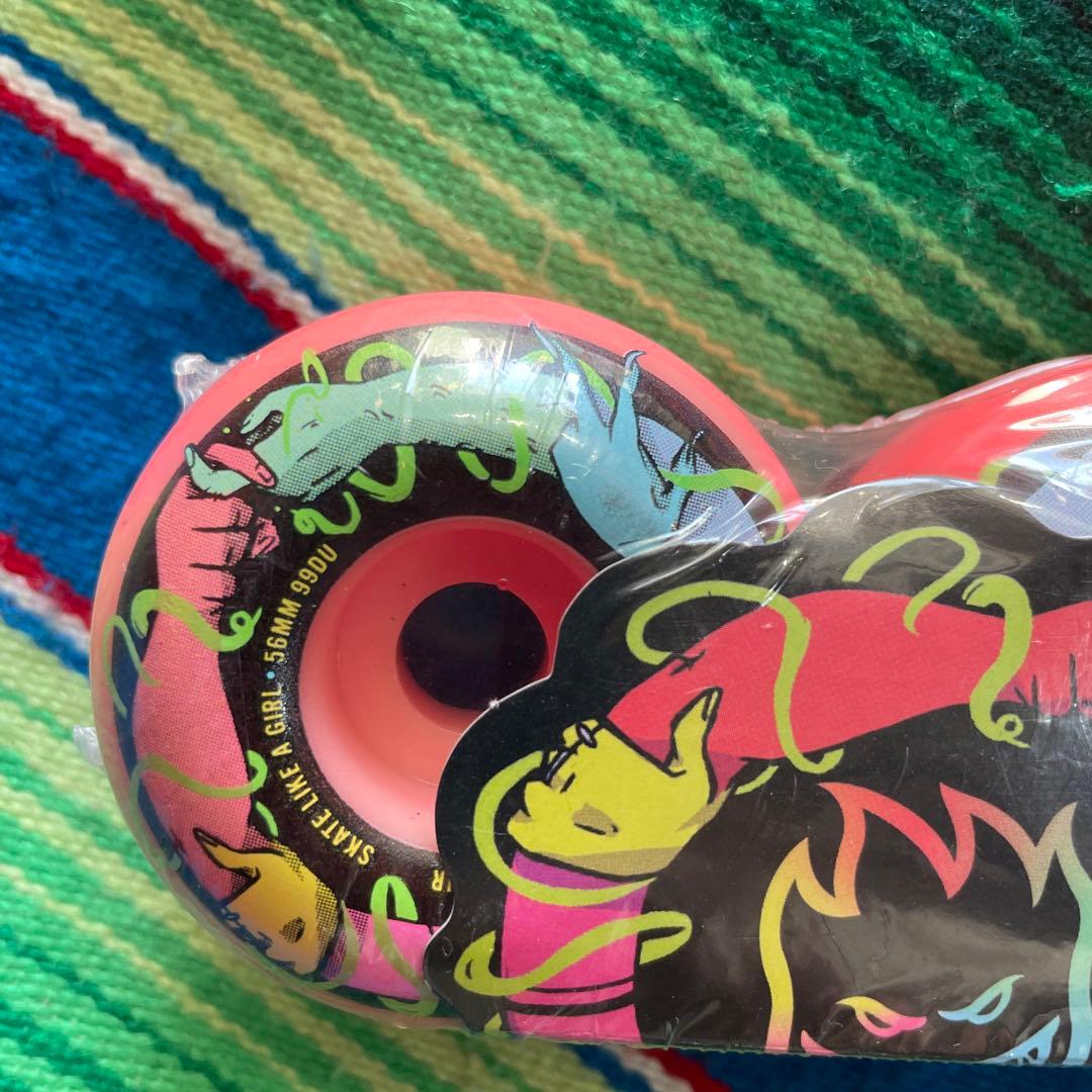 SPITFIRE SKATE LIKE A GIRL 56mm99aウィール