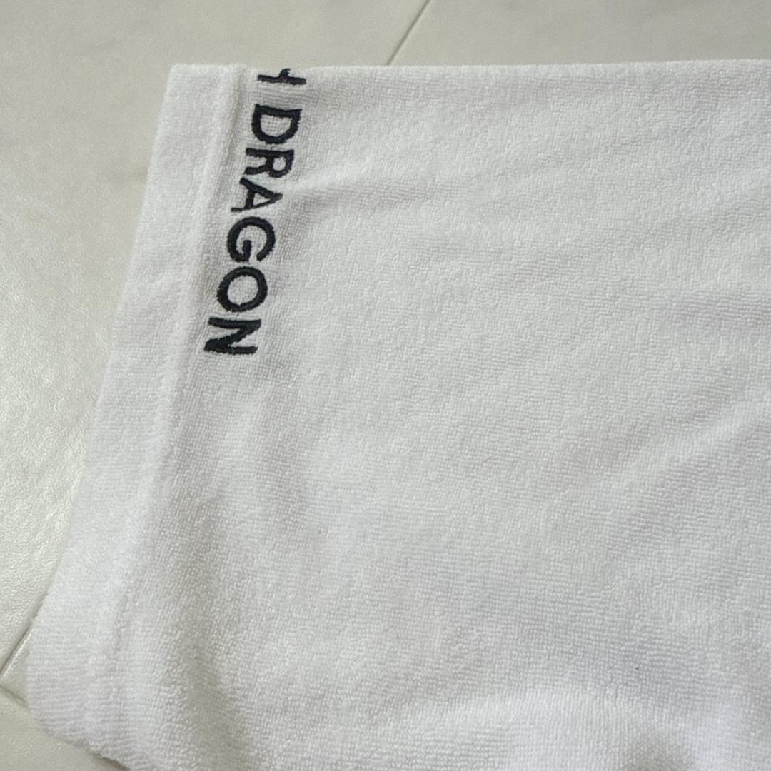 ダンスウィズドラゴン ポロシャツ 白×黒 パイル地 ブラック 4