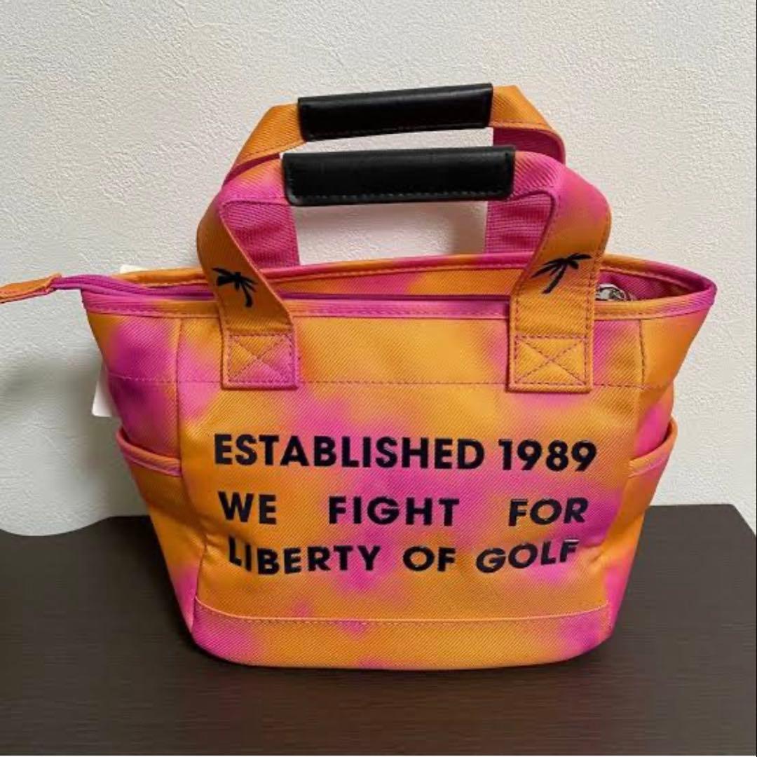 新品 未使用 PEARLY GATES タイダイ柄カートバッグ(タグ無し)