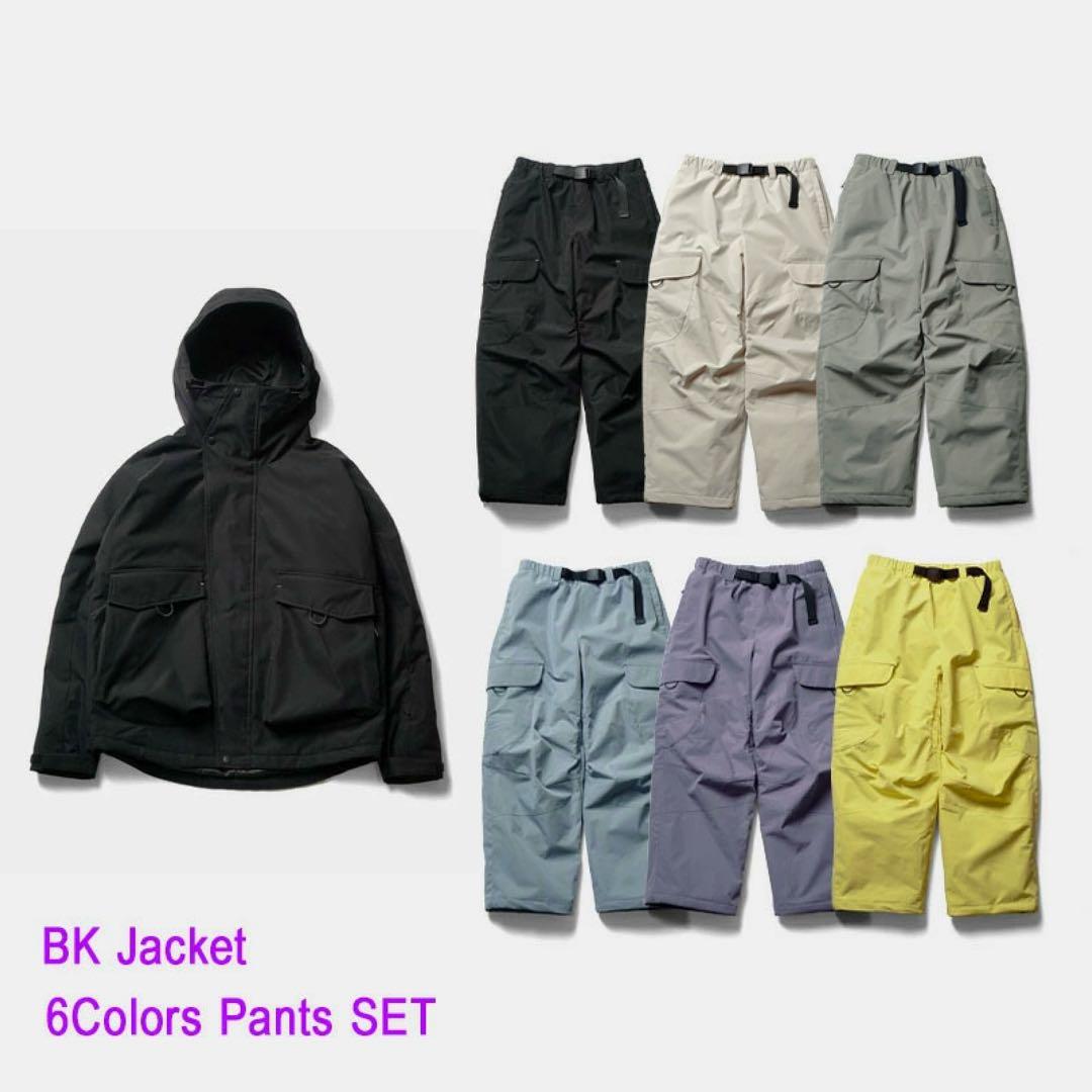 【上下セット】スノーボードウェア XL ブラック DLITE 4ss