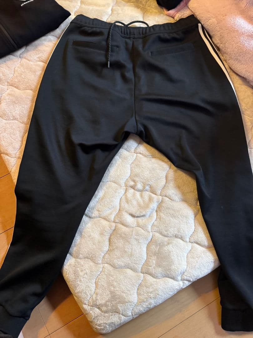 希少3本ライン美品　F.C.Real Bristol ブラックジャージ XL