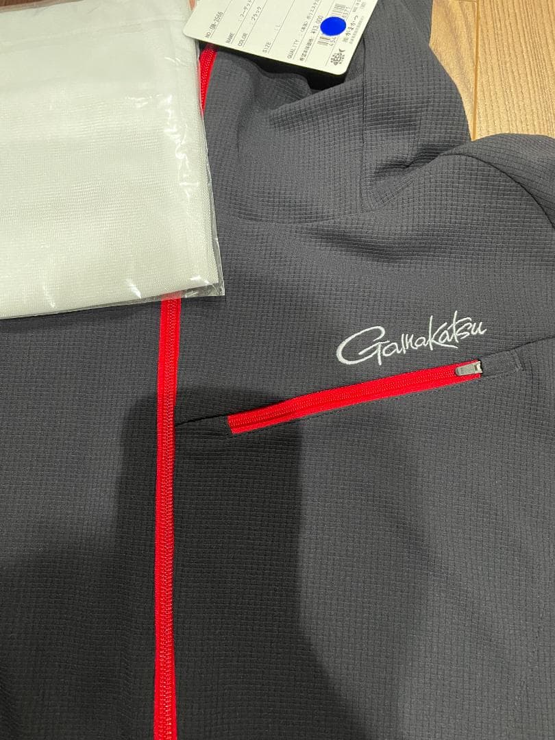 がまかつ フーデッドジップシャツ GM-3566 サイズL 定価14300円