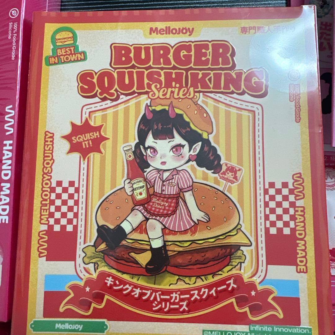 Mellojoy 焼き餅 ハンバーガー　バタークリームチーズ　いちごショトケーキ