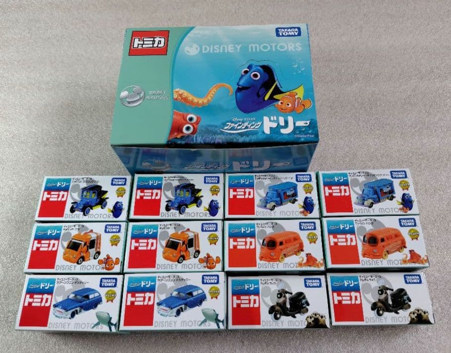 ディズニーモータース　ファインディングドリー　まとめ売り