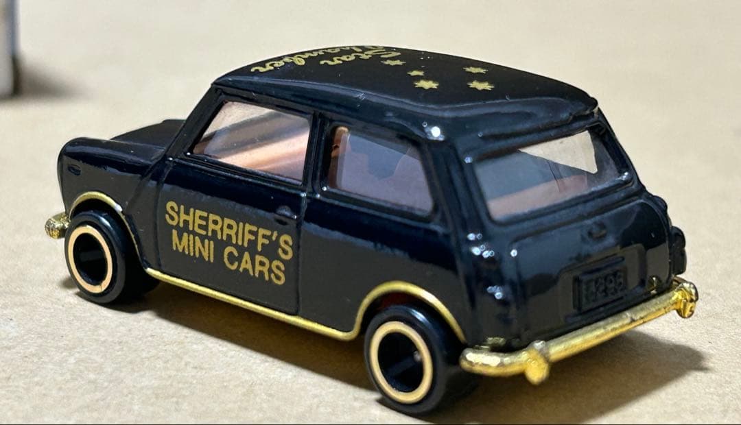 トミカ ミニクーパー シェリフ sheriff 黒