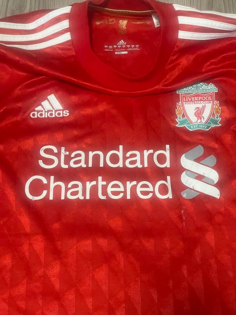 adidas Liverpool GERRARD 8 サッカーシャツ