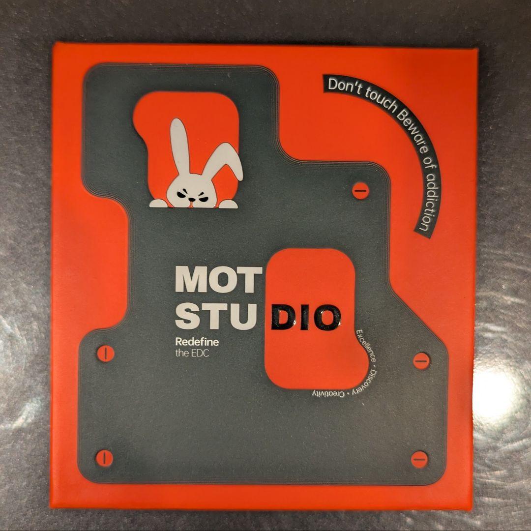 「正規品」MOT SNAP ブラック フィジェットトイ　音叉 ジルコニウム製