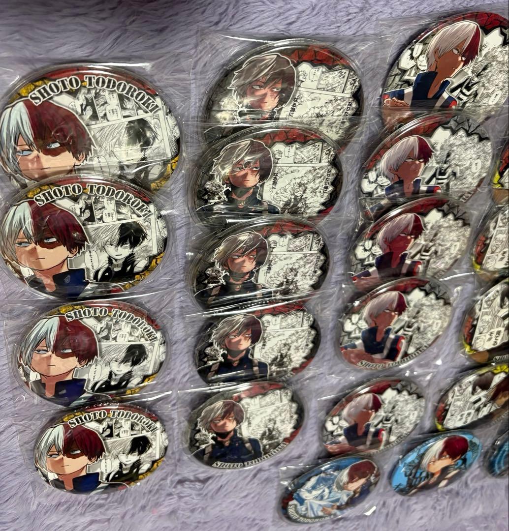僕のヒーローアカデミア ヒロアカ 轟焦凍 まとめ売リ 缶バッジセット