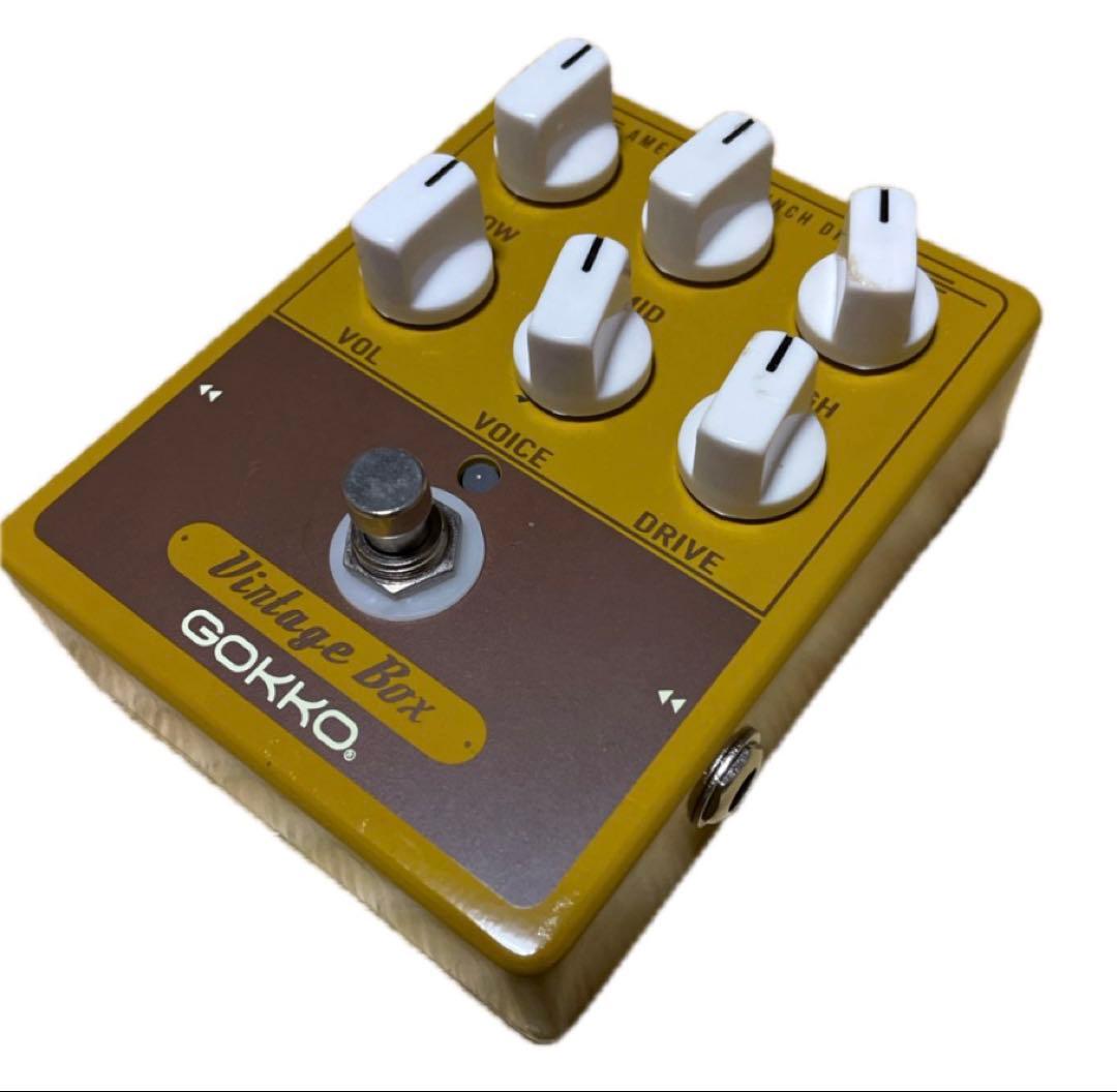 GOKKOamelican crunchdrive オーバードライブエフェクター