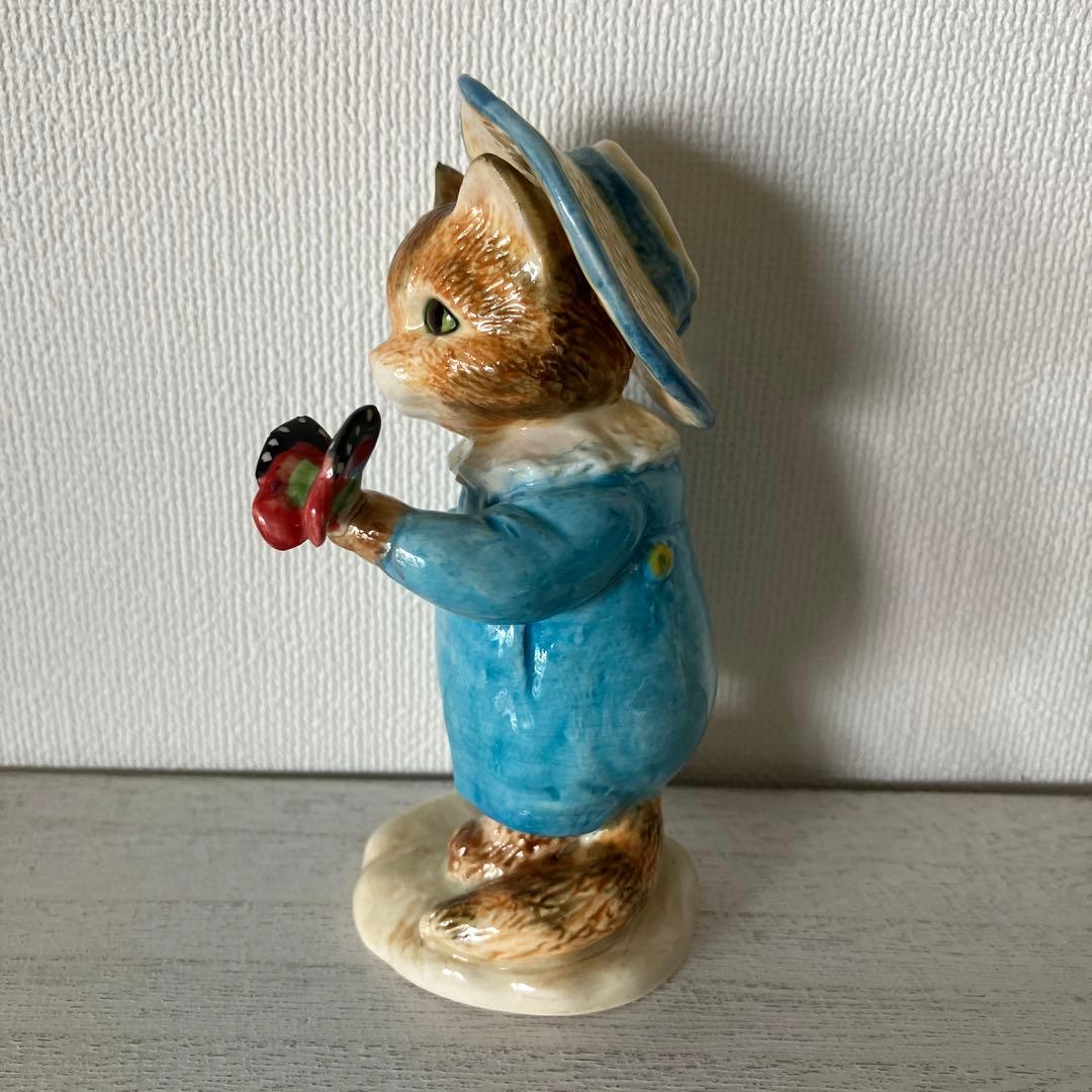 エネスコ　ピーターラビット　子猫のトム　陶器　フィギュリン　ベアトリクス・ポター