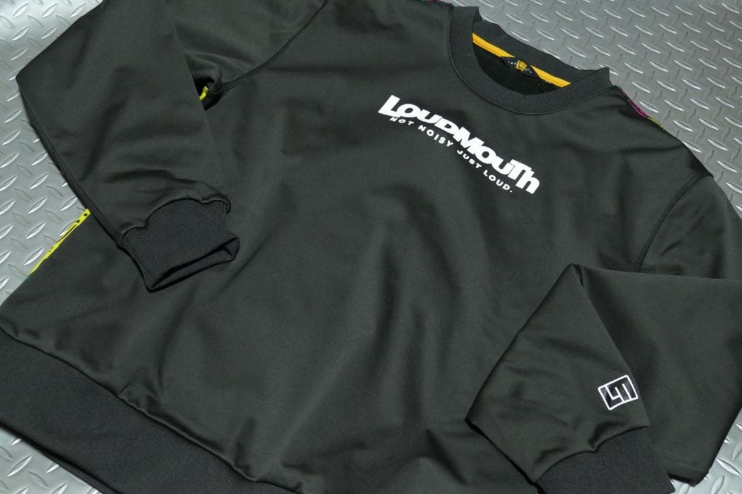 ★秋冬★ラウドマウス★裏フリース撥水スウェット★LL★コミカルブロット