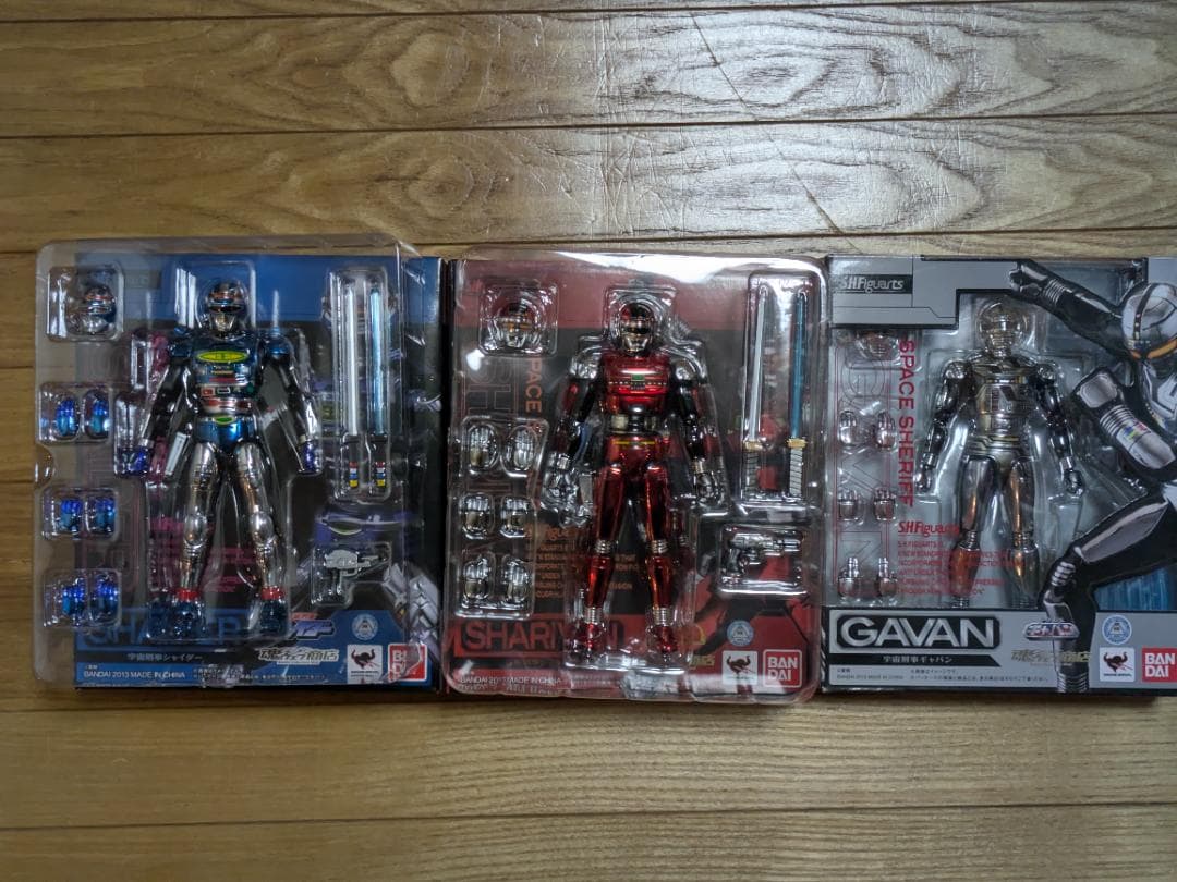 S.H.Figuarts 宇宙刑事ギャバン・シャリバン・シャイダー魂ウェブ限定込