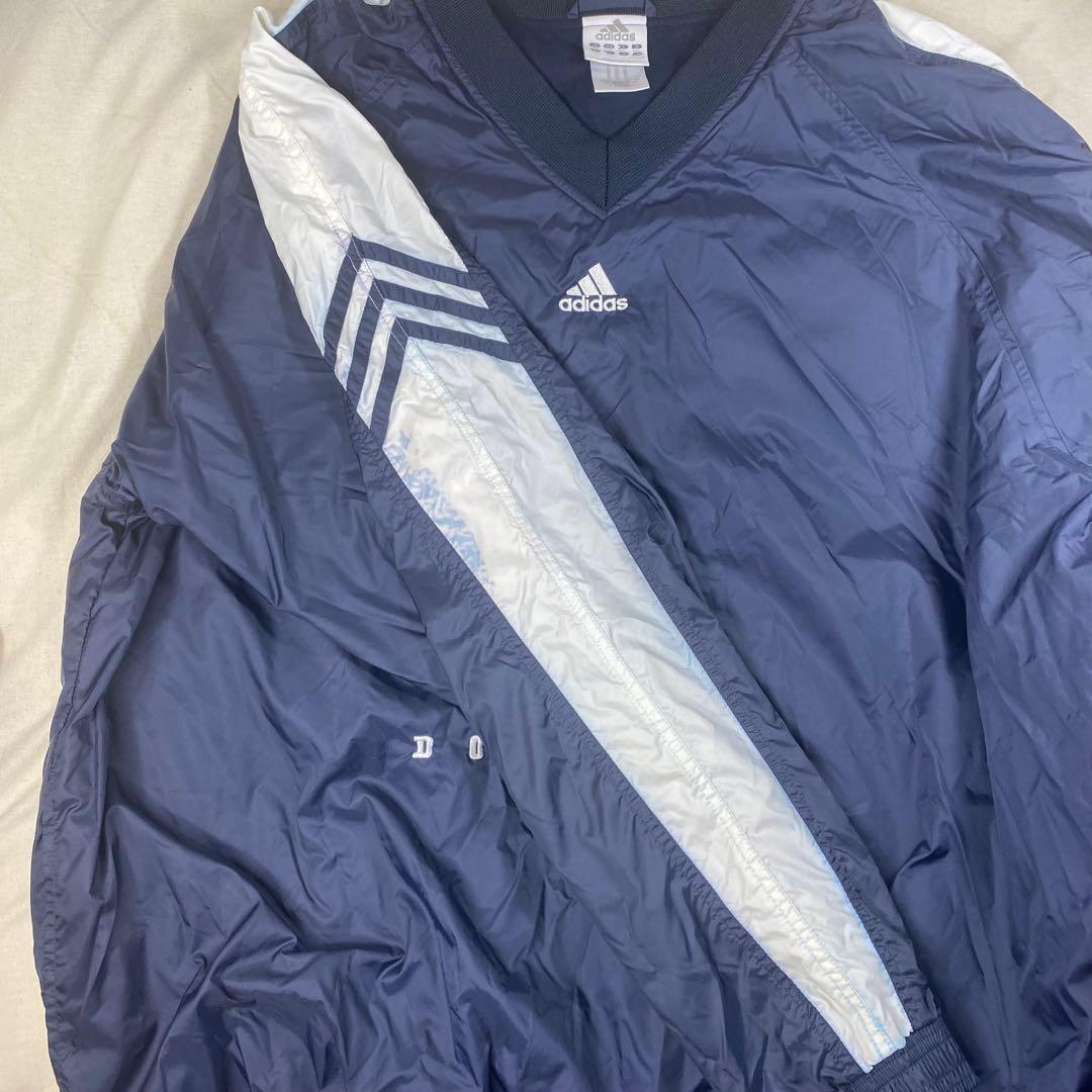 ドジャース　ナイロン　プルオーバー　ジャケット　アディダス　XXL レア