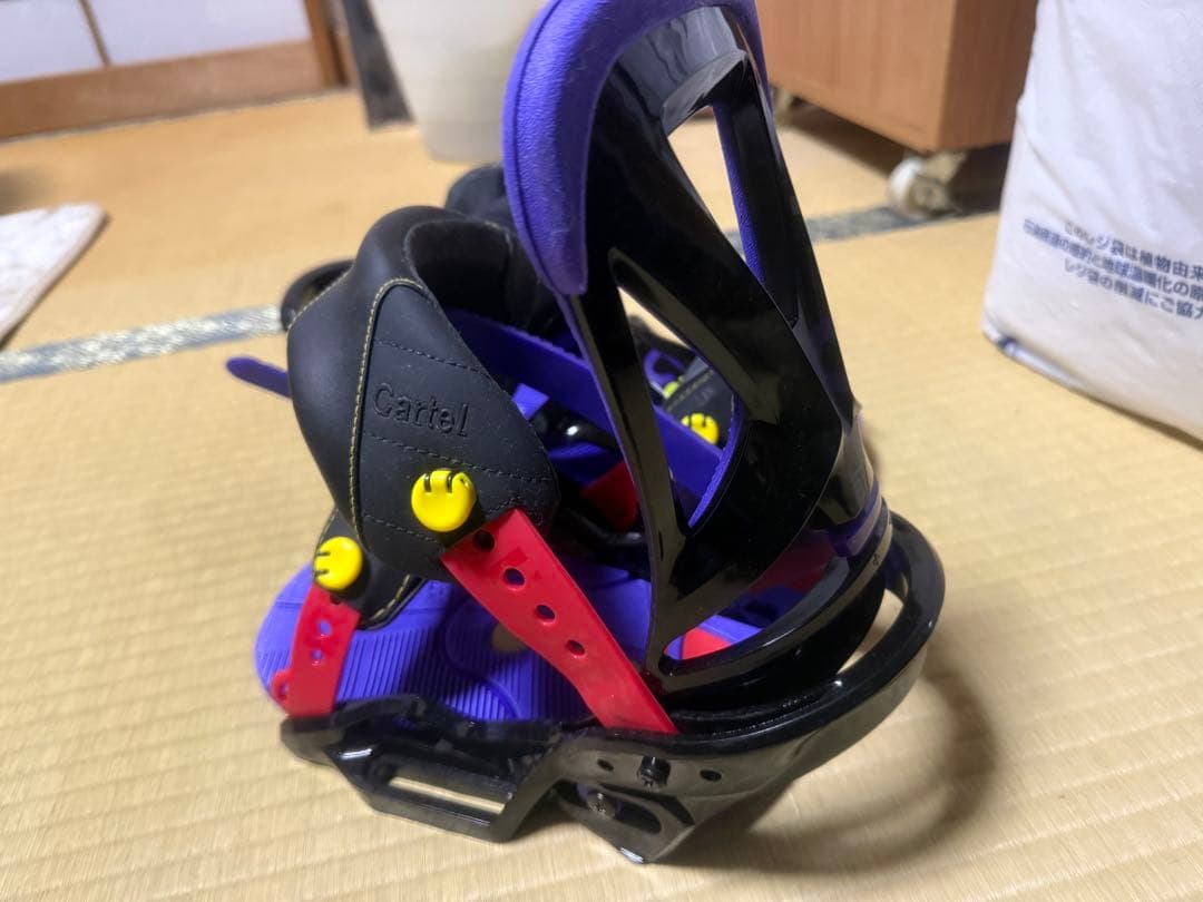 BURTON Cartel スノーボードビンディング Men's Sサイズ