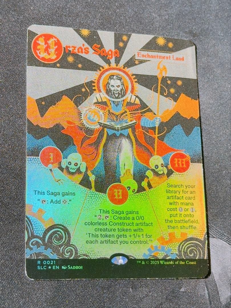 【角折れあり】【SLD Foil】ウルザの物語　英語